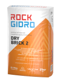 ROCKGIDRO "DRY BRICK 2" Базовая санирующая штукатурка 25 кг