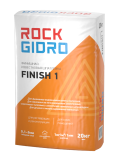 ROCKGIDRO "FINISH 1" Финишная известковая шпатлёвка 20 кг